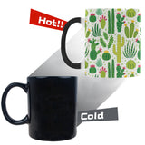 Cactus pattern copy Morphing Mug Heat Changing Mug