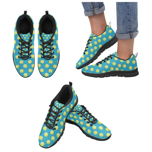 Tennis Pattern Print Design 05 Women's Sneaker Shoes