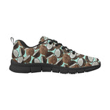 Coconut Pattern Print Design 03 Men's Breathable Sneakers ( Model 055)