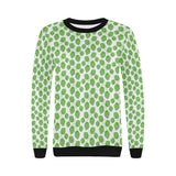 Hop pattern background Women's Crew Neck Sweatshirt