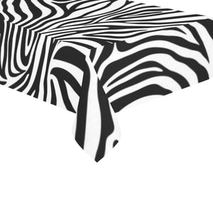 Zebra skin pattern Tablecloth