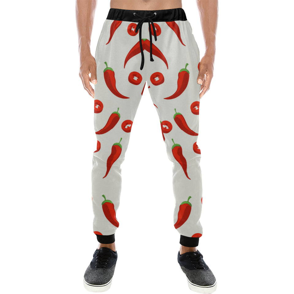 Chili pattern Unisex Casual Sweatpants