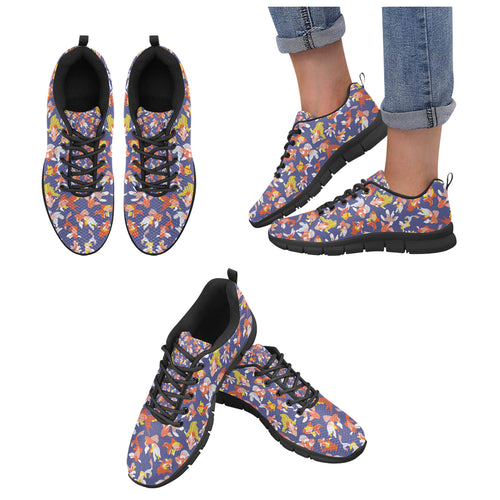 Goldfish Pattern Print Design 04 Women's Sneaker Shoes