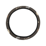 Coffee bean leave pattern Car Steering Wheel Cover