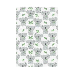 Hand drawn Koala leaves pattern House Flag Garden Flag