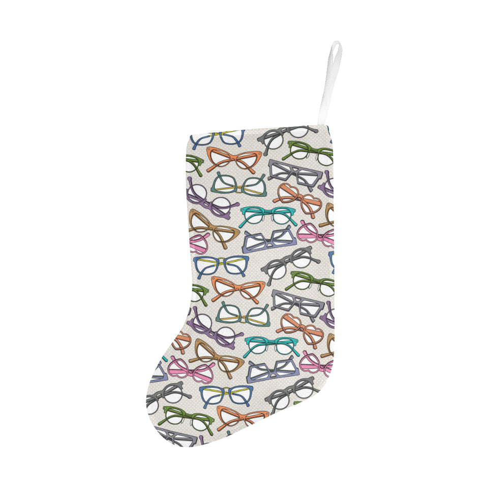Sun Glasses Pattern Print Design 01 Christmas Stocking