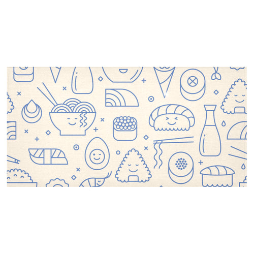 Cute sushi icon pattern Tablecloth