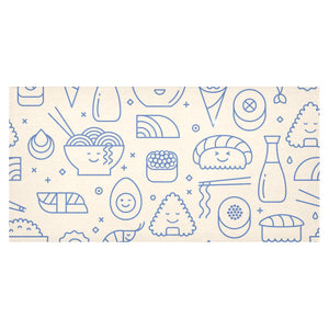 Cute sushi icon pattern Tablecloth