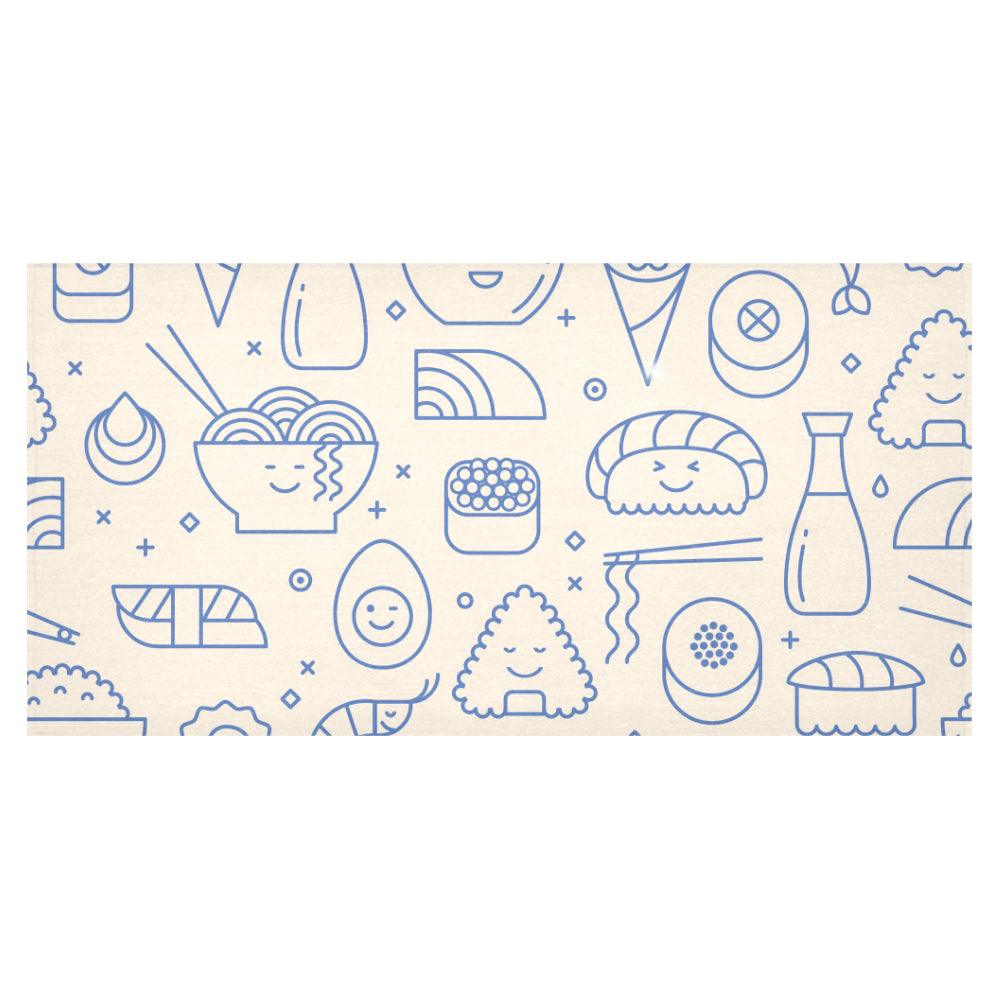 Cute sushi icon pattern Tablecloth