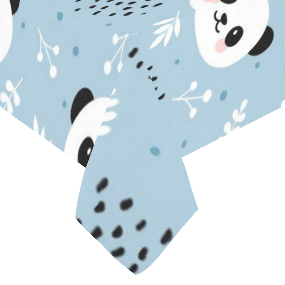 Cute panda pattern Tablecloth