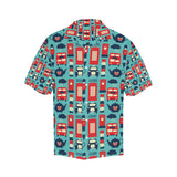 British Pattern Print Design 04 Men's All Over Print Hawaiian Shirt (Model T58)