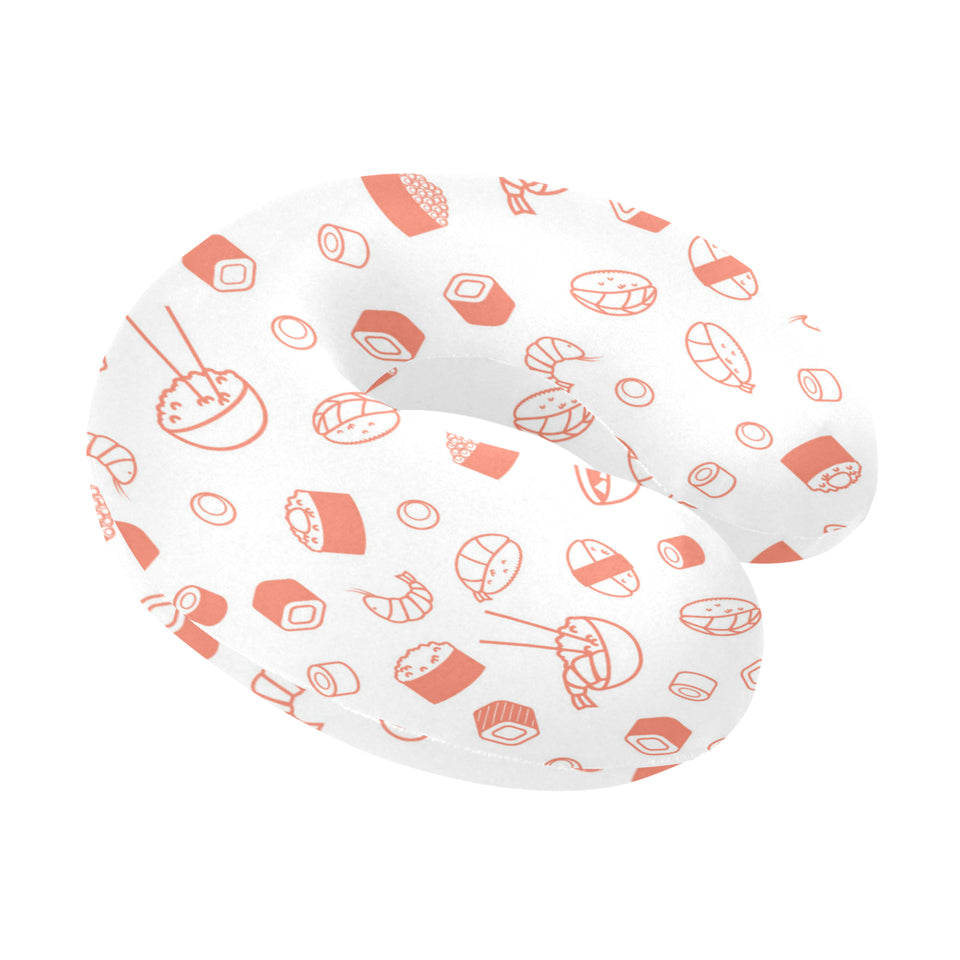 Sushi pattern U-Shaped Travel Neck Pillow