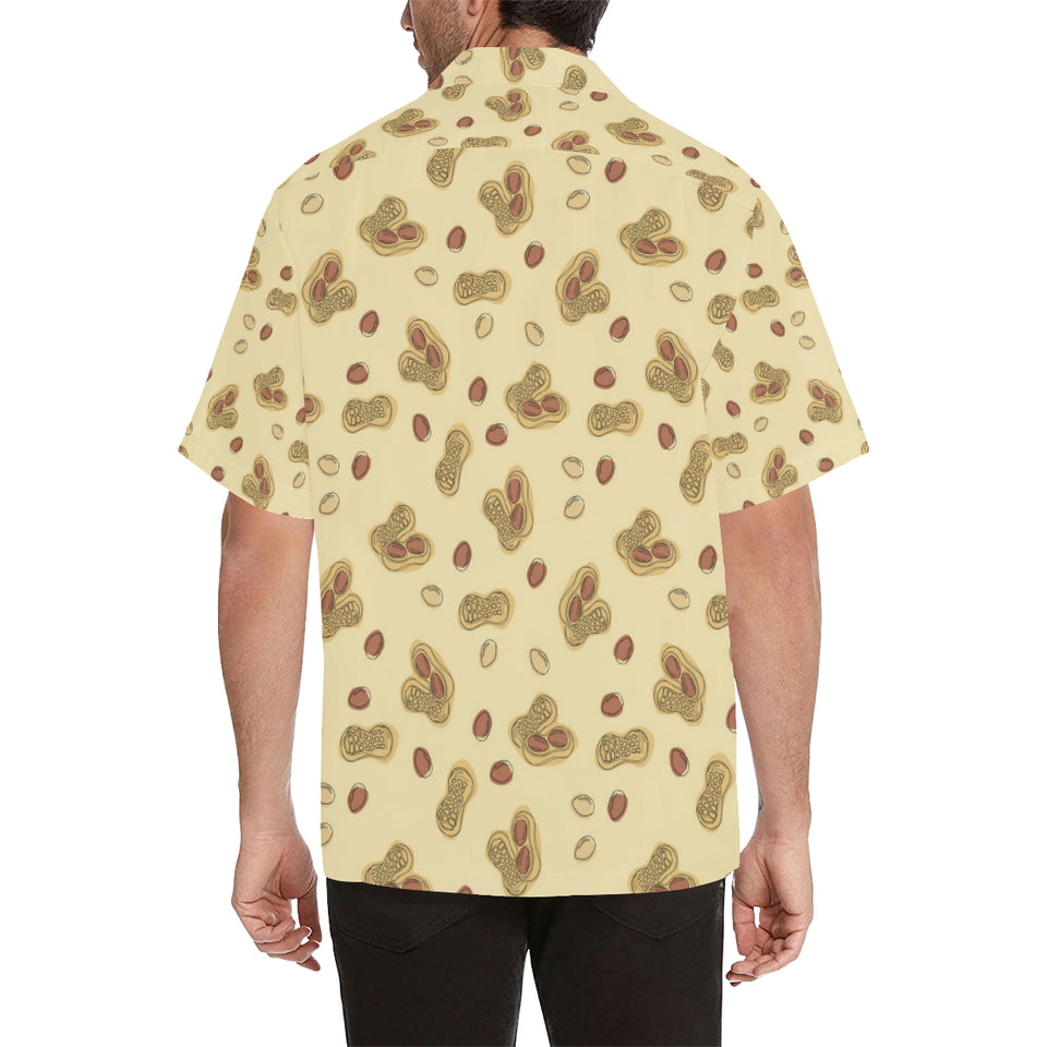 peanuts design pattern Men's All Over Print Hawaiian Shirt