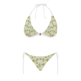 Seahorse shell starfish pattern background Sexy Bikinis Two-Piece Swimsuits