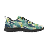 Toucan tropical leaves design pattern Women's Sneaker Shoes