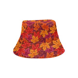 Autumn maple leaf pattern Unisex Bucket Hat