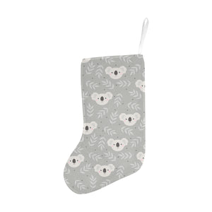 Cute koala leaves pattern Christmas Stocking