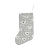 Cute koala leaves pattern Christmas Stocking