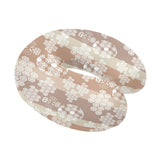 Beautiful hexagon japanese  pattern U-Shaped Travel Neck Pillow