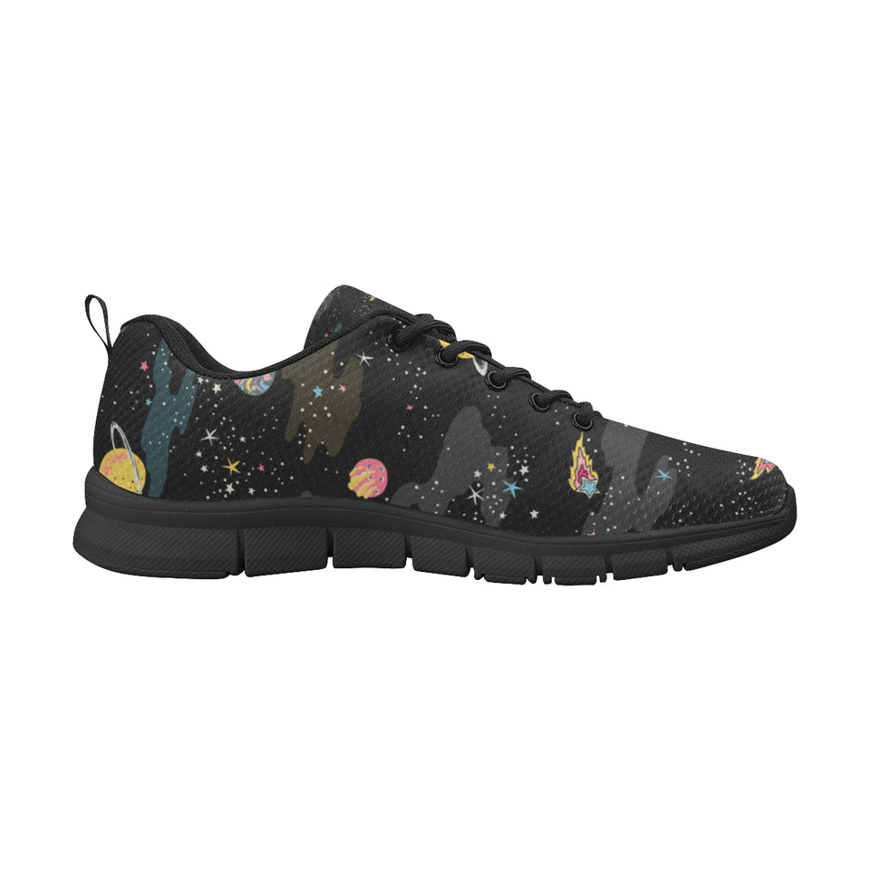space pattern Men's Sneaker Shoes