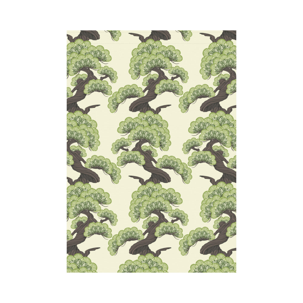 Bonsai pattern House Flag Garden Flag