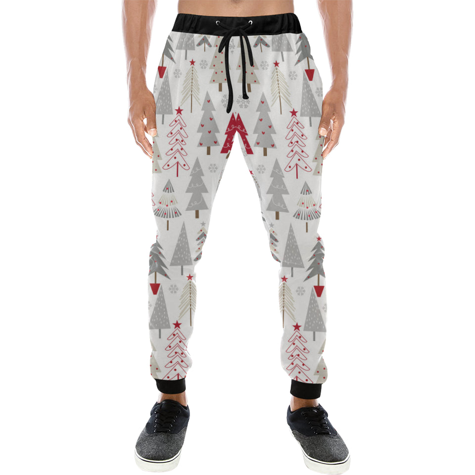 Cute Christmas tree pattern Unisex Casual Sweatpants