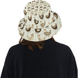 Cute rooster chicken cock Unisex Bucket Hat