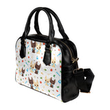 Cute Chihuahua dog pattern Shoulder Handbag