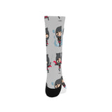 Cute ninja pattern Crew Socks