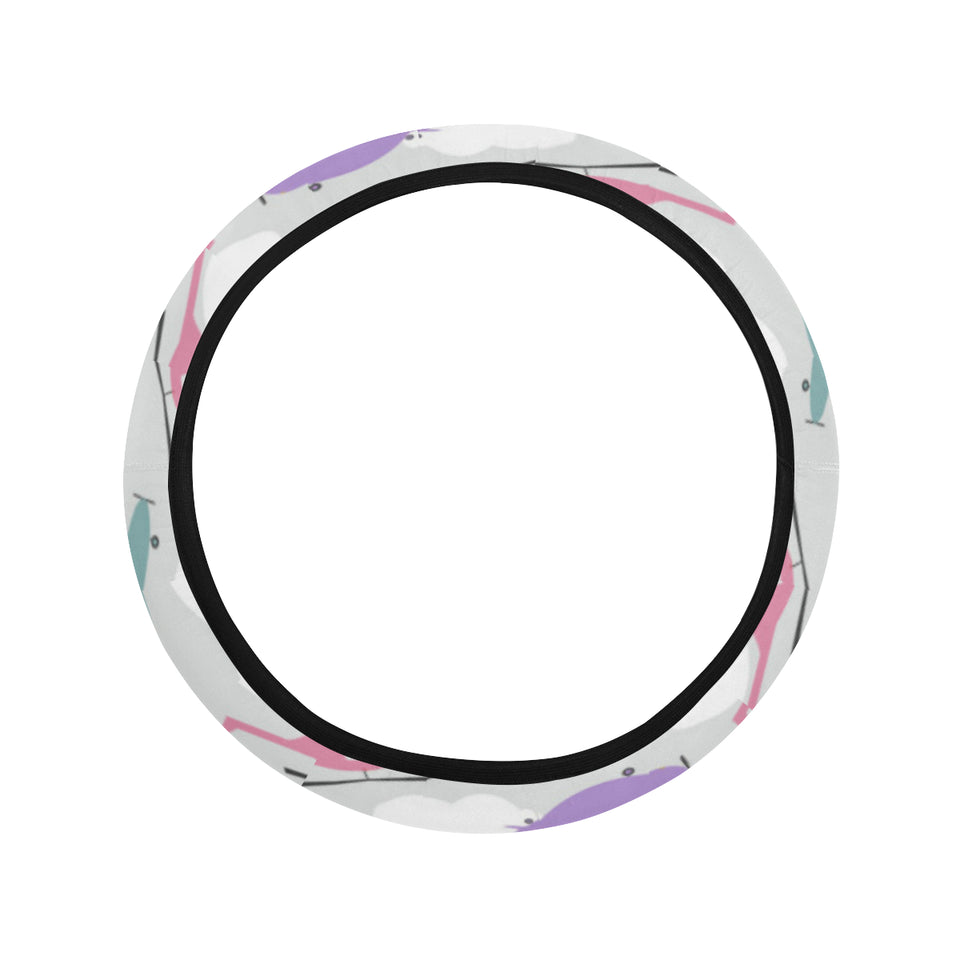 Helicopter plane pattern Car Steering Wheel Cover