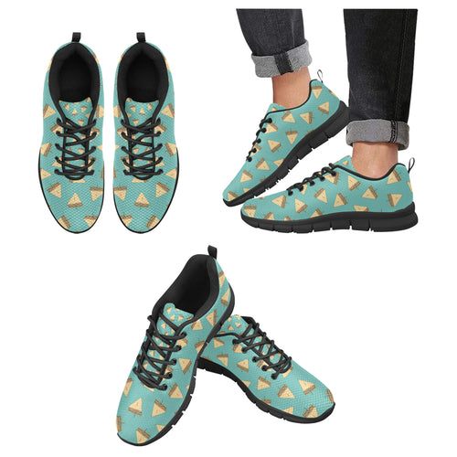 Sandwich Pattern Print Design 03 Men's Breathable Sneakers ( Model 055)