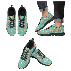 Sandwich Pattern Print Design 03 Men's Breathable Sneakers ( Model 055)