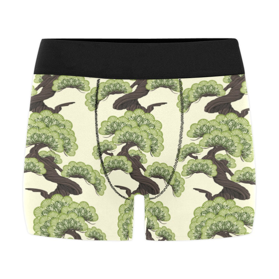 Bonsai pattern Men's All Over Print Boxer Briefs Men's Underwear