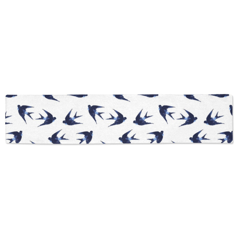 Swallow Pattern Print Design 03 Table Runner