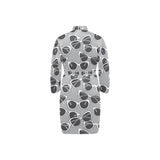 Sun Glasses Pattern Print Design 04 Men's Long Sleeve Belted Night Robe