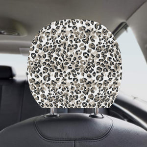 Leopard skin print pattern Car Headrest Cover