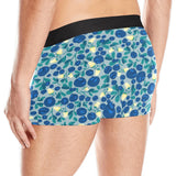 blueberry design pattern Men's All Over Print Boxer Briefs Men's Underwear