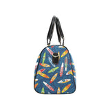 Surfboard Pattern Print Design 01 Travel Bag