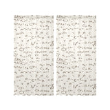 Chemistry Periodic Table Pattern Print Design 04 Gauze Curtain