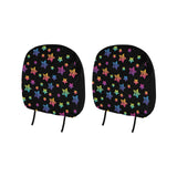 Colorful star pattern Car Headrest Cover