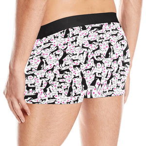 Greyhound Pattern Print Design 02 Men's All Over Print Boxer Briefs Men's Underwear