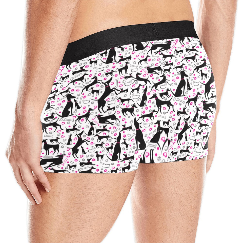 Greyhound Pattern Print Design 02 Men's All Over Print Boxer Briefs Men's Underwear