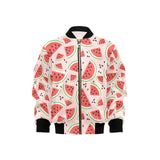 Watermelon pattern Kids' Boys' Girls' Bomber Jacket
