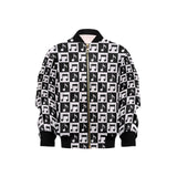 Music Notes Pattern Print Design 01 Kids' Boys' Girls' Bomber Jacket