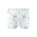 Cute goat design pattern Men's Swimming Trunks