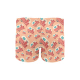 Camper Van Pattern Print Design 03 Men's Swimming Trunks
