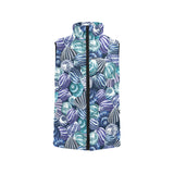 Shell design pattern Women's Padded Vest