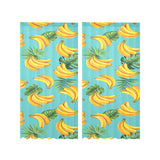Banana Palm Leaves pattern background Gauze Curtain