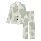 Ginkgo leaves pattern Men's Long Pajama Set