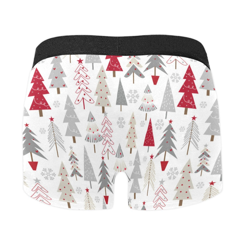 Cute Christmas tree pattern Men's All Over Print Boxer Briefs Men's Underwear